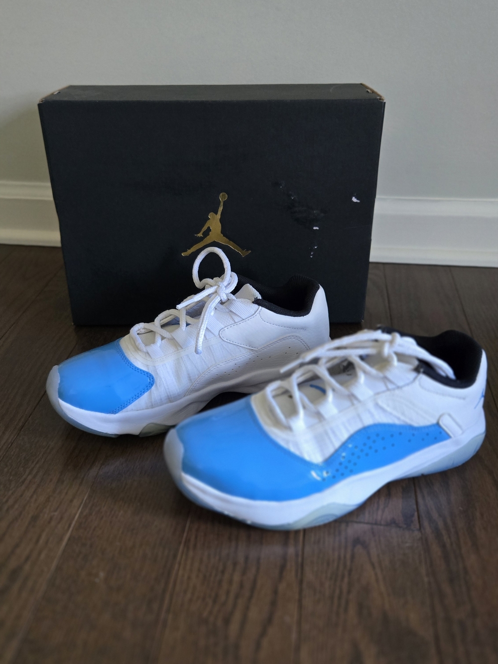 JordanAir Jordan 11 Retro Low University Blue White/University Blue Size 5.5Y